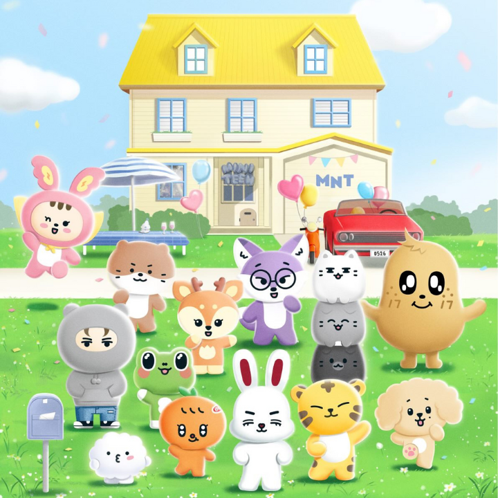 MINITEEN HOUSE PARTY ポップアップ ポーチ バーノン MINITEEN HOUSE PARTY ポップアップ ポーチ バーノン - メルカリ